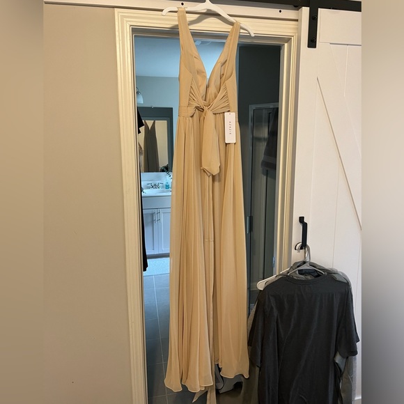 Azazie Kora Bridesmaid dress in Champagne - Picture 4 of 4